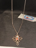 COLLANA C/CIONDOLO CAPODIMONTE