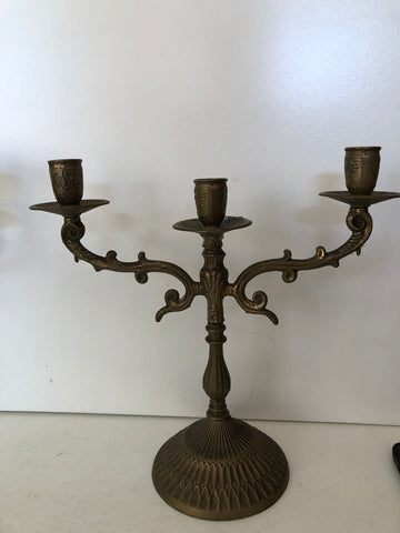 CANDELABRO TRE LUCI H23XL23 CM