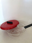 INSALATIERA IN PLASTICA SCARONI + COPPIA MESTOLI H10XDIAMETRO20 CM
