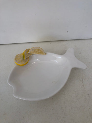 SVUOTATASCHE CERAMICA PESCE H2XL15XP8 CM