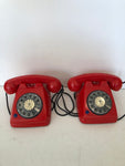 COPPIA GIOCO VINTAGE TELEFONO COMUNICANTE BRAL