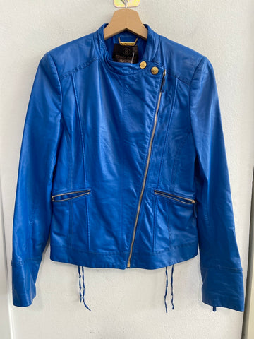 GIUBBINO ROBERTO CAVALLI TG42 BLU ROYAL