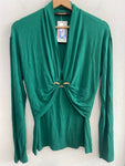 MAGLIA ROBERTO CAVALLI TG44 VERDE