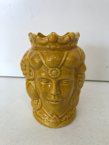 TESTA DI MORO CERAMICA ARTIGIANI D'ORIENTE H10XL5XP5 CM
