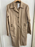 TRENCH MASKA TG 42 BEIGE DONNA