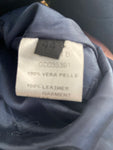 GIUBBINO ELISABETTA FRANCHI TG44 CAMOSCIO BLU
