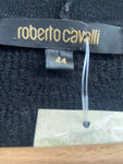 GIACCA ROBERTO CAVALLI TG44 VISCOSA NERO C/ROUGE