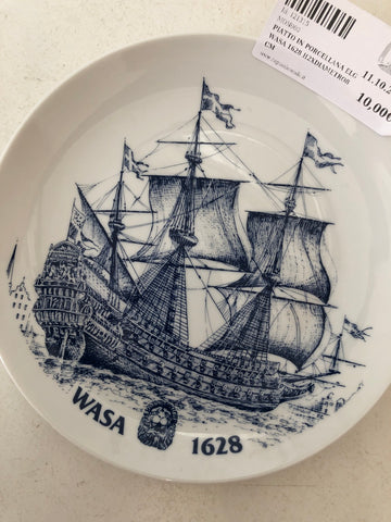 PIATTO IN PORCELLANA ELG WASA 1628 H2XDIAMETRO8 CM