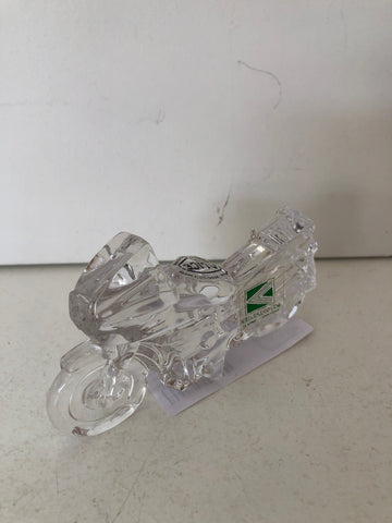 MODELLINO MOTOCICLETTA IN CRISTALLO H5XL8XP2 CM