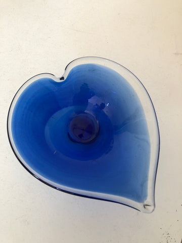 SVUOTA TASCHE IN VETRO STILE MURANO H5XL15XP15 CM