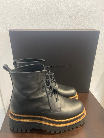 STIVALETTO PALOMA BARCELO TG37 IN PELLE NERO