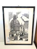 RIPRODUZIONE STAMPA ROCCO CAFISO 30X40