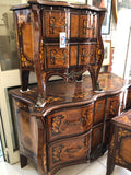 TRITTICO IN STILE (COMO E COMODINI IN LEGNO)