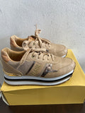 SNEAKERS 1CLASSE MIS.38 BEIGE ROSATO C/SCATOLO