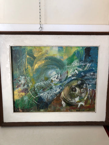 OLIO SU TELA GIOVANNI LA ROSA H54XL64