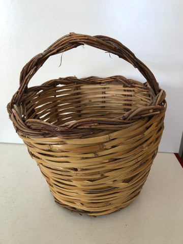 CESTO "PANARU" CON MANICO  H27XD26 CM