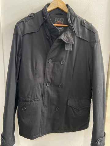 TRENCH CORTO JUMP&FISH TGXXL NERO FELPATO