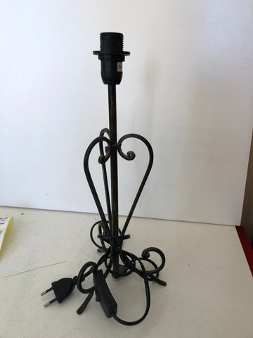 LAMPADA IN FERRO H36XL15 CM