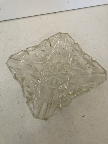 POSACENERE IN VETRO L20X20 CM