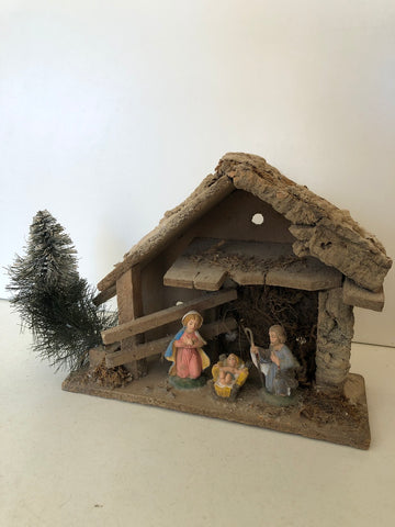 NATIVITA' CON CAPANNA H20XL28XP10 CM