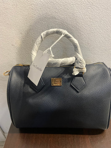 BORSA BAULETTO GUY LAROCHE BLU(PARI AL NUOVO)