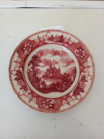 PIATTO PORCELLANA FONDO ROYAL ENGLISH COUNTRY H4XDIAMETRO20 CM