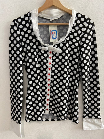 CAMICIA NARACAMICIE TGS NERO A POIS