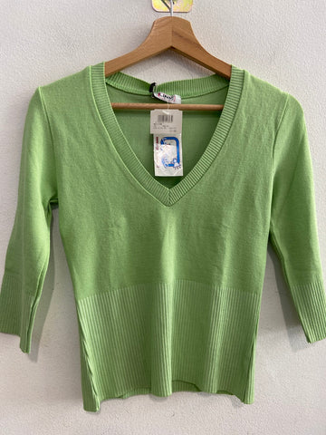 MAGLIONCINO LINK DONNA TGL VERDE(PARI AL NUOVO)