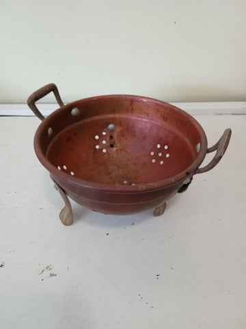 SCOLAPASTA IN RAME H7XDIAMETRO14 CM