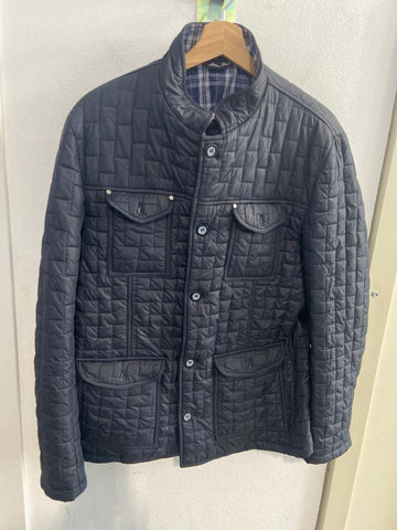 GIUBBINO BRYAN BELL TG52 BLU TRAPUNTATO UOMO