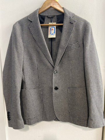 GIACCA KENNET STREET TG48 PIEDIPULL BIANCO/NERO UOMO