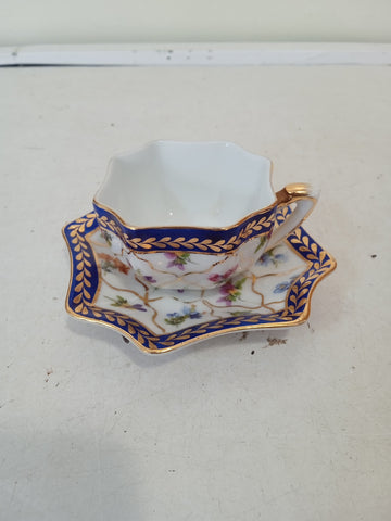 TAZZA MIGNON IN PORCELLANA + PIATTO