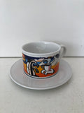 TAZZA CAFFE' DES ARTS PORCELLANA TOGNANA LAVAZZA