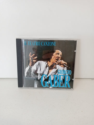 CD AUDIO IL TEATRO CANZONE - GIOTGIO GBAR