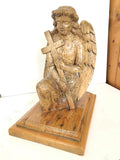 ANGELO IN LEGNO H41XL36X25 CM