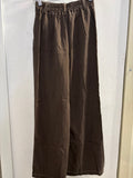PANTALONE TLPT TGS MARRONE LARGO DONNA