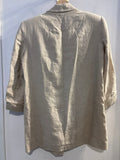 GIACCA BLAZER LUNGO ZARA TGXS BEIGE
