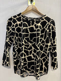 MAGLIA DONNA TGL NERO/BIANCO