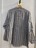 CASACCA CECIL TGXXL BEIGE/BLU DONNA