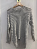MAGLIONCINO MASSIMO DUTTI TG44 GRIGIO
