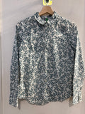 CAMICIA BENETTON TGXS BIANCO/OTTANIO FANTASIA