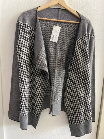 GIACCA NARAMAGLIE TGL GRIGIO/BIANCO PIEDIPULL