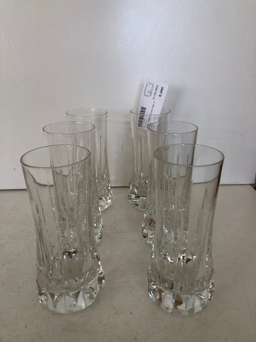 6 BICCHIERI DA LIQUORE IN VETRO