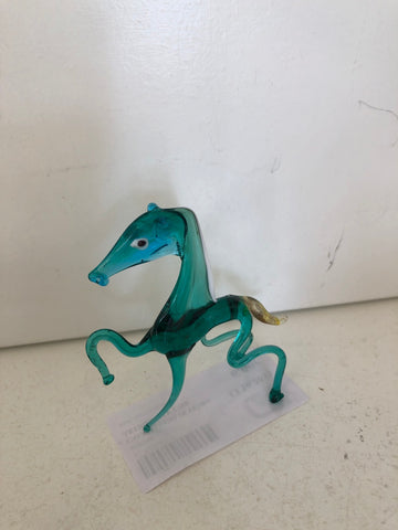 CAVALLUCCIO IN VETRO ARTIGIANALE L7X8