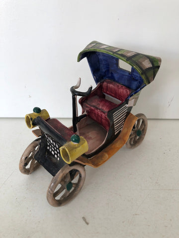 MACCHINA IN CERAMICA TIPO VINTAGE H10XL15XP5 CM