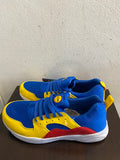 SCARPE UOMO LIDL MIS.45 BLU/GIALLO/ROSSO(PARI AL NUOVO)
