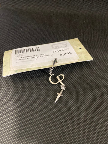 ORECCHINO PENDENTE CESARE PACIOTTI IN ARG925