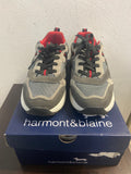 SNEAKERS HARMONT&BLAINE MIS.44 GRIGIO/ROSSO C/SCATOLO