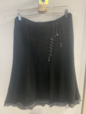 GONNA ANNACRISTY TG50 NERO IN LANA