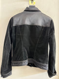 GIACCHINO LIUJO TGM IN VELLUTO NERO C/BOTTONI STRASS